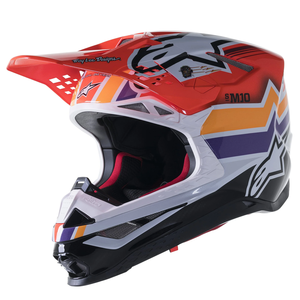 Alpinestars Supertech M10 TLD Edition 23 Helmet (Firestarter Red)